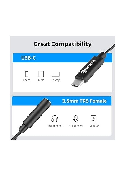 By-K4 Android Type-C 3.5mm Ses Çevirici fiyatları