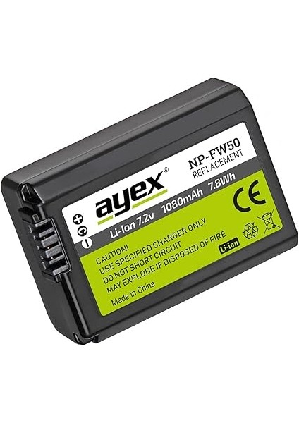 NP-FW50 Batarya, Sony A7, A7 Iı, A7R, A7R Iı, A7S, A6500, A6300, RX10 Ile Uyumlu indirimleri