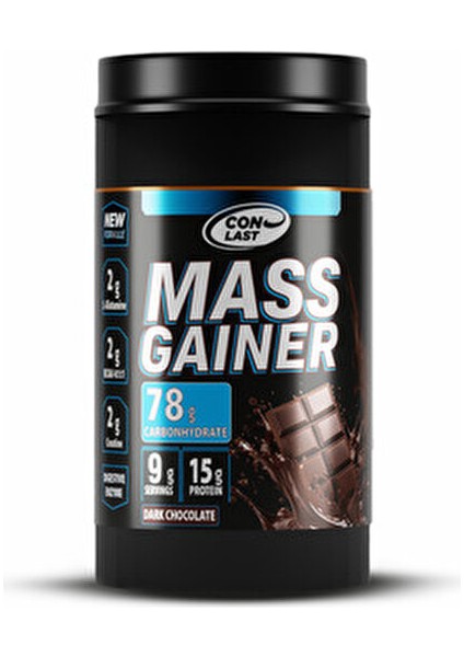 Mass Gainer Çikolata Aromalı Yüksek Karbonhidrat 900 gr Türkiye Menşeli fiyatları