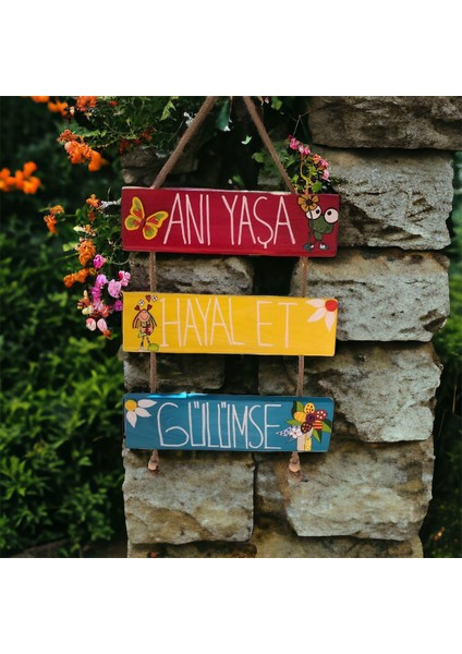 Bahçe Süsü Duvar Süsü Balkon Süsü Bahçe ve Duvar Dekorasyonu Ev Hediyesi Hediyelik Eşya Ölçü 55*30