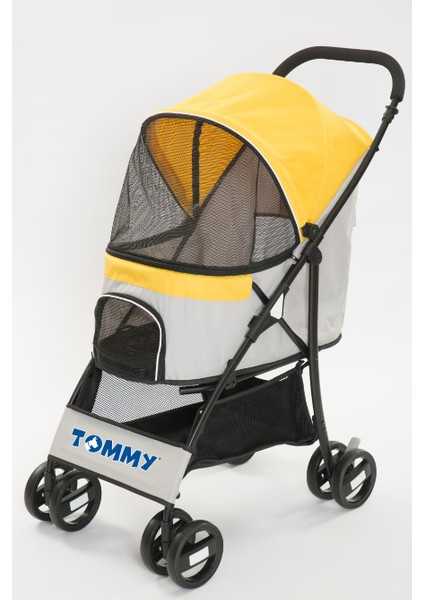 Lzrdwzrd Tommy Evcil Hayvan Arabası Sarı 67*47*98CM Max 15KG