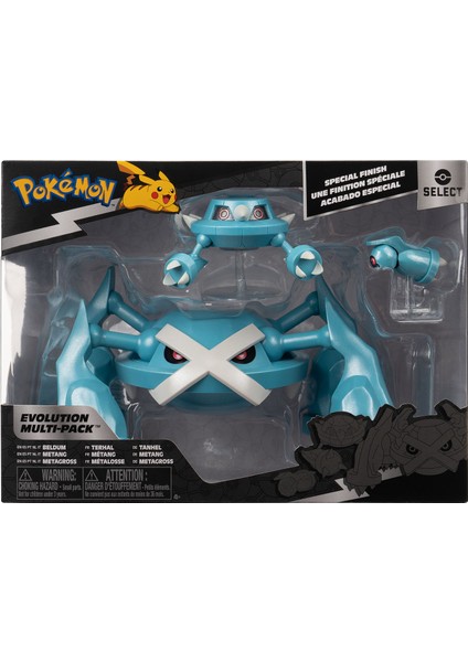 Select Seri Evolution Figür Seti - Beldum - Metang - Metagross indirimleri