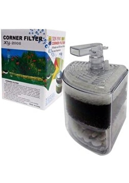Xy-2008 Corner Filtre 240 gr Akrilik Malzeme ile Yavru Balıklar İçin İdeal Filtre fiyatları