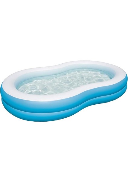 Jumbo Oval Renkli Havuz, Şişme Çocuk HAVUZU-54117