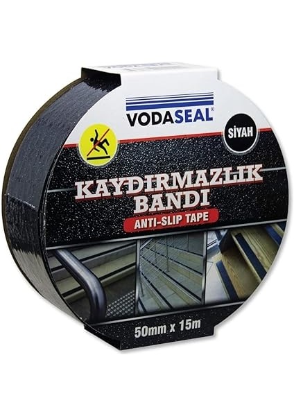 53.01.010 Kaydırmaz Bant 50MMX15MT, Siyah modelleri