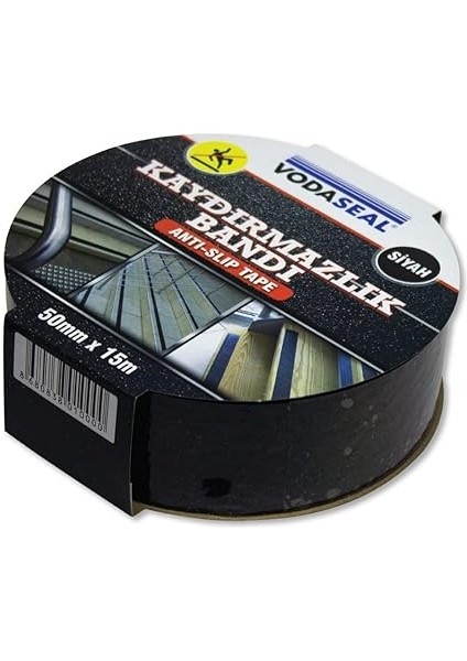 53.01.010 Kaydırmaz Bant 50MMX15MT, Siyah indirimleri