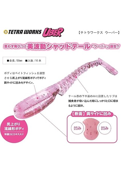 Tetra Works Silikon Uber 50MM. S524 Uv Flamingo Suni Yem fiyatları