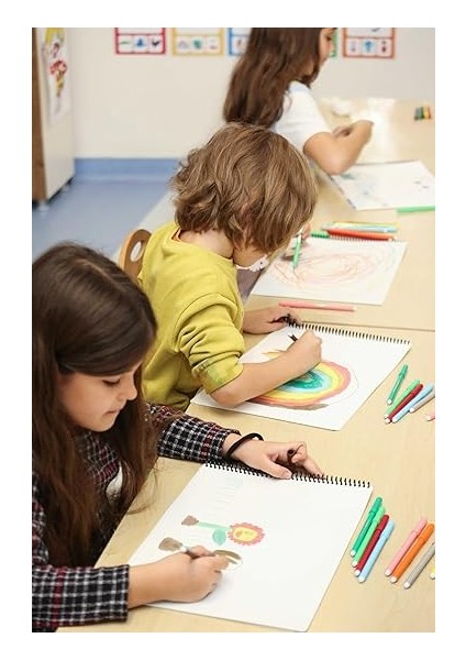 Mat Tükenmez Resim Defteri 3, 25X35CM modelleri