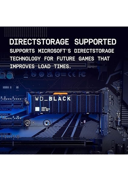 SN850X Nvme SSD Heatsink 2 Tb Dahili SSD (Oyun Belleği, Pcıe Gen4 Teknolojisi, Okuma 7.300 Mb/sn, Yazma 6.600 Mb/sn), Siyah indirimleri