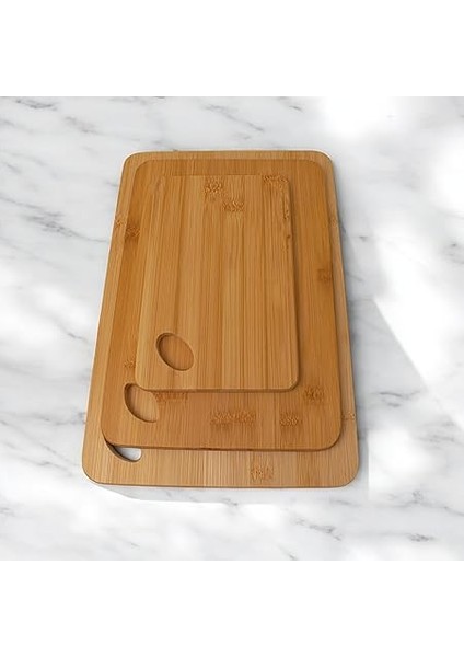 3 Boy Bambu Kesme Tahtası Seti, Bambu Kesim Tahtası, Bambu Et Tahtası | Pratik ve Dayanıklı 3 Boy Bambu Kesme Tahtası Seti - Mutfakta Kesme Işlemlerini Kolaylaştırın! modelleri