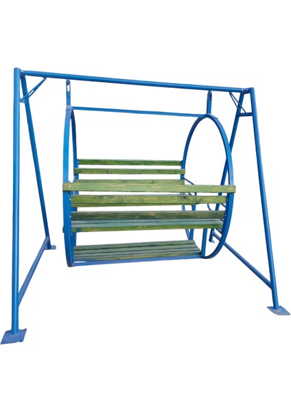 Gondol Salıncak – Bahçe Için Dayanıklı Metal Gövdeli Konforlu Salıncak