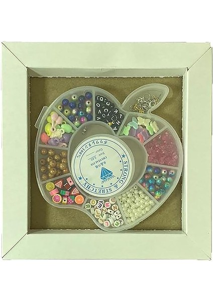 Kendin Yap Boncuk Takı Seti, Renkli Boncuklarla Bileklik ve Kolye Yapımı, 3+ Yaş