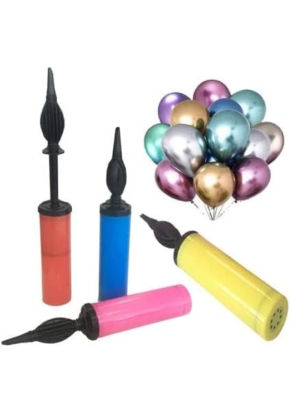 Marifetlerim - Manuel Karışık Renkli Balon Pompası