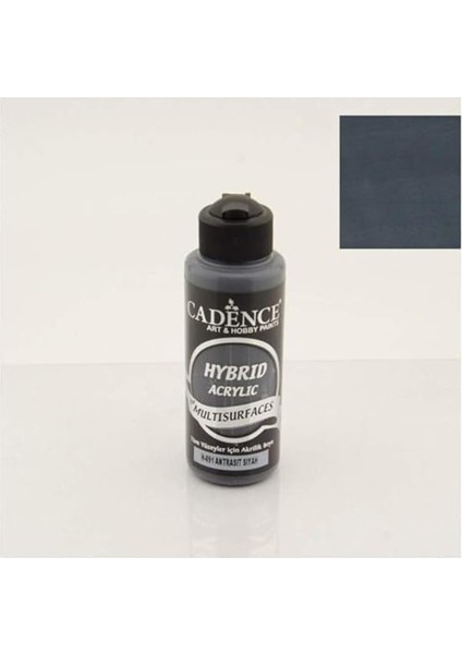 Hybrid Multisurface Akrilik Boya 120 Ml. H-091 Antrasit Siyah fiyatları