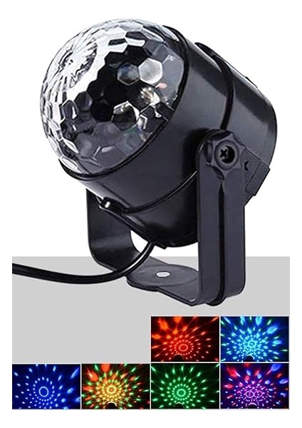 Qx-61 Rgbw DMX512 Sahne Küre LED Işık Sistemi 6X1W Disko Işığı fiyatları