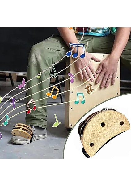 Için Ayak Tefleri, Ayak Çalkalayıcı, Küçük Ayak Tefi, Lastik Bantlı Ayak Davul Seti, Müzik Enstrümanı, Ek Ritim Sesleri Için Ayak Perküsyon Çalkalayıcı modelleri