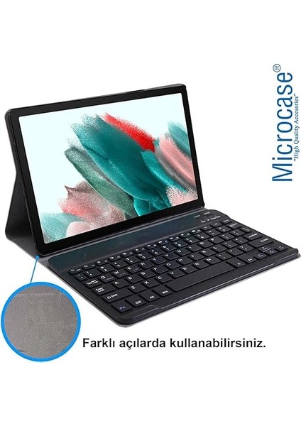 Galaxy Tab A8 X200 10.5 Bluetooth Klavyeli Kılıf - Bkk4 indirimleri