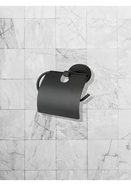 Paslanmaz Siyah Wc Kagitlik Geniş Kapakli Tuvalet Kagitligi Tuvalet Kagidi Askisi