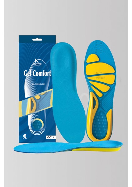 Yumuşak Jel Ortopedik Iç Tabanlık, Günlük ve Spor Ayakkabılar Için