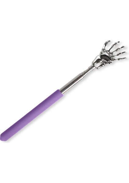 Uzayabilen Teleskopik Sırt Kaşıma Aleti 57 cm Mor Renk