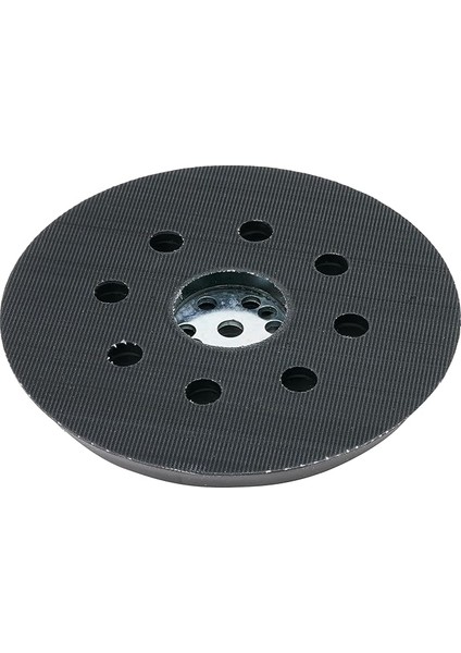 Professional Schleifteller (Ø 125 Mm, Mittelhart, Zubehör Exzenterschleifer), Schwarz, Weiß