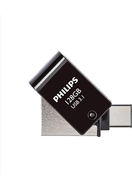 128GB Otg Dual Drive Type-C ve USB Flash Bellek