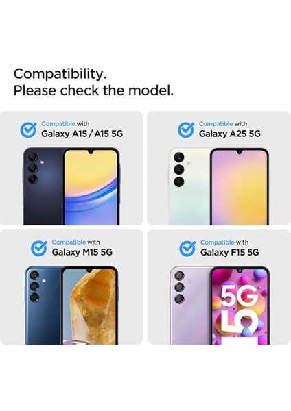 Galaxy A25 / A15 ile Uyumlu Cam Ekran Koruyucu Glas.tr Slim Hd (2 Adet) - AGL07447 fiyatları