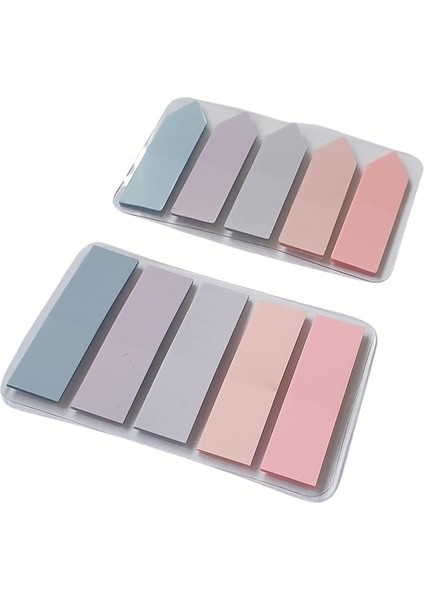 Sticky Notes Şeffaf Renkli Yapışkan Not Kağıtları Film Indeks (Renk 4)