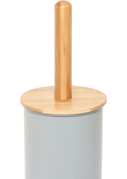 Home Ayaklı Tuvalet Fırçası – Paslanmaz Çelik Gövde, Doğal Bambu Sap ve Kapak, Hijyenik ve Şık Wc Klozet Fırçası, Zemin Standlı Dayanıklı Tuvalet Fırçası (Gri) modelleri