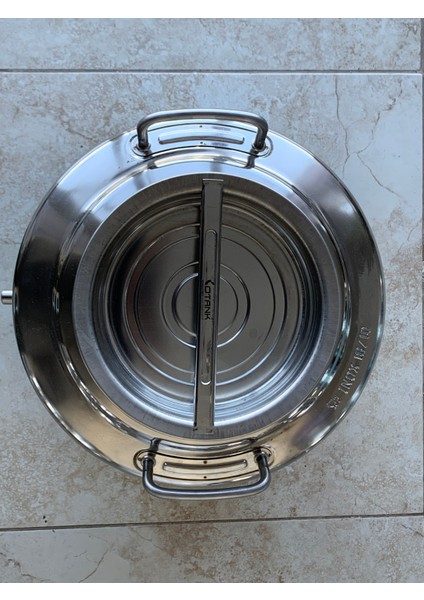 30 Lt Krom Süt ve Zeytinyağı Kabı Otank Endüstri indirimleri