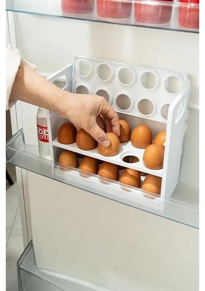 Life 3 Katlı 30 Bölmeli Buzdolabı Içi Yumurtalık Organizeri MIT1094 indirimleri