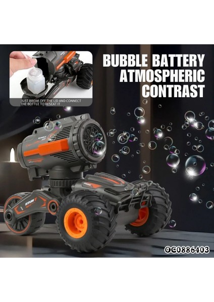 Oyuncak Uzaktan Kumandalı Full Fonksiyon Şarjlı Işıklı Çift Modlu Köpük Atan Tabanca ve Araba 27CM fırsatları