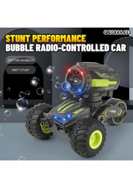 Oyuncak Uzaktan Kumandalı Full Fonksiyon Şarjlı Işıklı Çift Modlu Köpük Atan Tabanca ve Araba 27CM