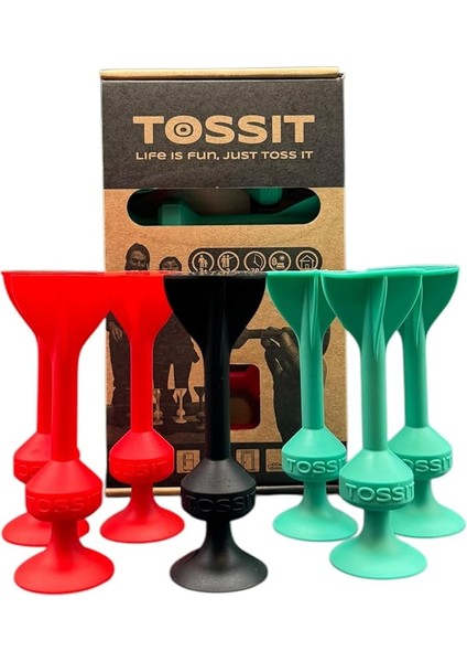 Game: Aile ve Partiler Için Mükemmel Silikon Vantuz Dart Oyunu, Iç ve Dış Mekan Eğlencesi Için Yapışkan Dart Atış Oyunu, Mükemmel Hediye - Starter Pack