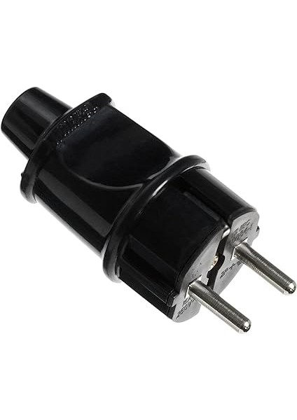 Aksesuar Topraklı Erkek Fiş Kordonsuz Siyah fiyatları