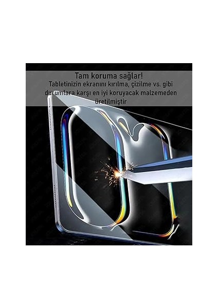 Lenovo Tab TB311FU 10.1 Inç Uyumlu Temperli Ekran Koruyucu Kırılmaz Cam 2025 10.1" Wuxga ZAEH0039TR TB311XU fırsatları