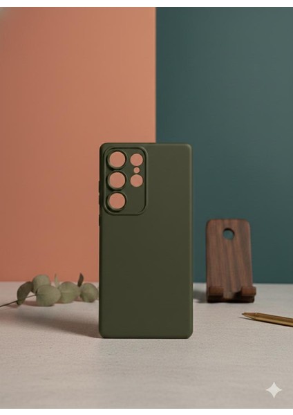 Samsung Galalaxy S25 Ultra Kılıf Lansman Kamera Korumalı Içi Kadife Yumuşak Renkli Silikon Mat Hisli