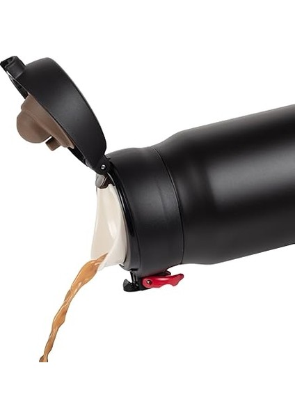 JNL-600 Ultralight Mug 0.60 Lt Siyah-Kırmızı Termos 199380 fiyatları