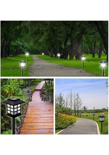 Solar Güneş Enerjili Sokak Lamba Tasarımlı Bahçe Lambası Aydınlatma fırsatları