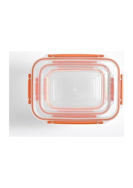 Home Kilitli Sızdırmaz Saklama Kabı Seti, Buzdolabı Için Sebze ve Meyve Saklama Kabı, Uzun Ömürlü Tazelik, Dayanıklı ve Şeffaf Tasarım Bpa Içermez (4 Parça) modelleri