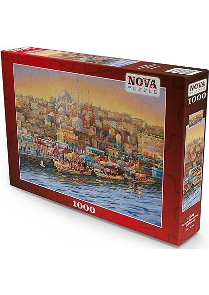 Puzzle 1000 Parça Istanbul Eminönü Balıkçıları - Nikolay Sivenkov fiyatları