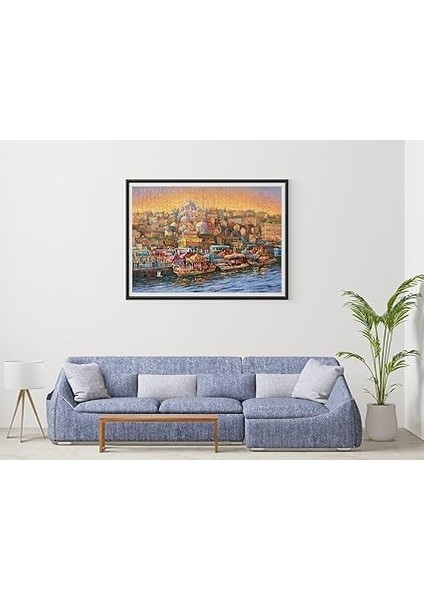 Puzzle 1000 Parça Istanbul Eminönü Balıkçıları - Nikolay Sivenkov fırsatları