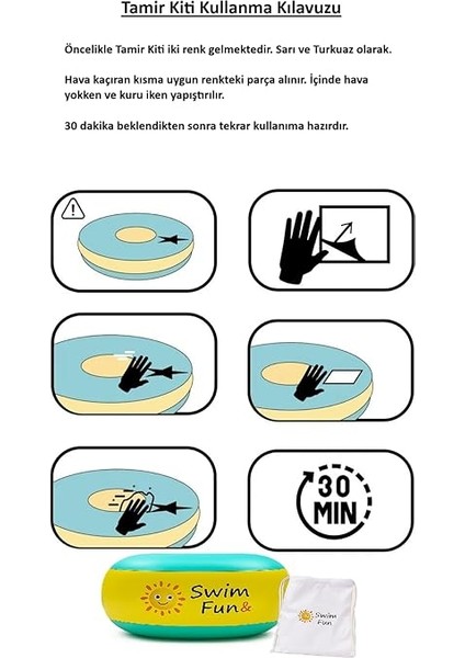 Fun Çocuk Yüzme Kolluğu, Extra Güvenlikli Içi Dolgulu, Bebek Yüzme Kolluğu, Deniz Kolluk, Havuz Kolluk, Pu Malzeme modelleri