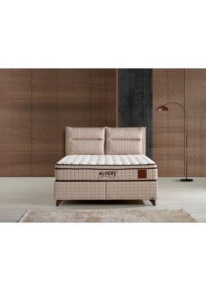 Mystrey Plus Set Tek Kişilik Yatak Seti 100 x 200 Başlık + Sandıklı Baza+ Ortopedik Yatak fırsatları