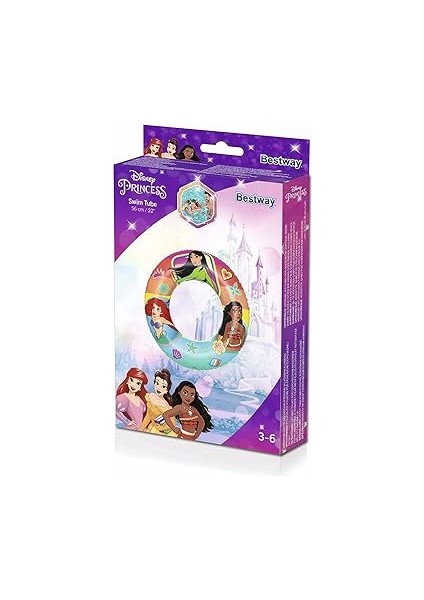 Disney Princess Yüzme Simidi, Çap 56 cm modelleri