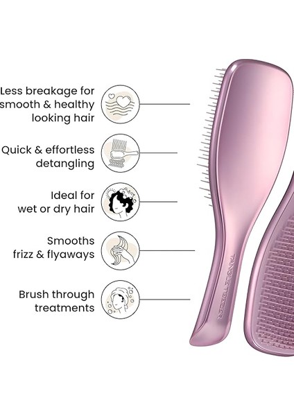 Teezer The Ultimate Detangler Chrome Mauve Copper Saç Fırçası fırsatları