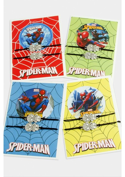 2 Adet Örümcek Adam Ip Bileklik