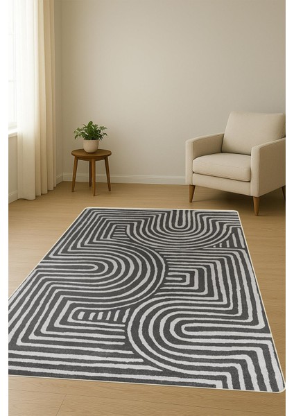 Modern Desenli Dijital Baskı Kaymaz Taban Halı H1128 fiyatları