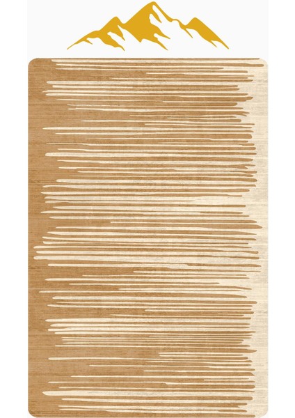 Modern Desenli Dijital Baskı Kaymaz Taban Halı H1129 modelleri