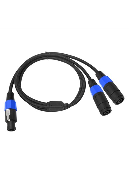 2x Speakon Erkek 2 Kadın Splitter Kablo Hoparlör Break Out Büküm Kilit Ses Kablosu NL4FC 4 Çekirdekli Hoparlör Konektörü Fişi (Yurt Dışından) modelleri